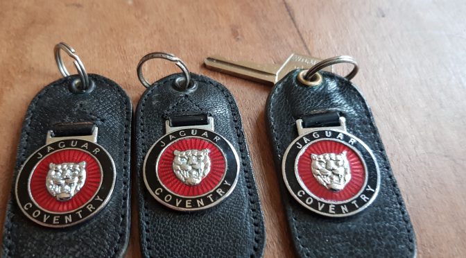 Jaguar E Type Key ring Key fob